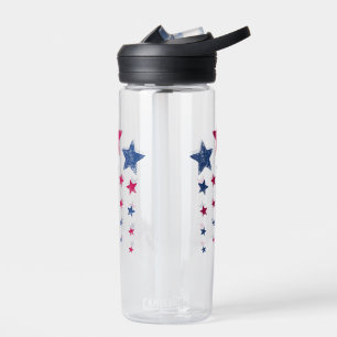 4. Juli Women Men Kids Niedlich USA Patriotic Star Trinkflasche