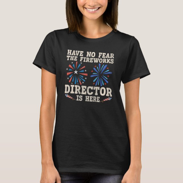 4. Juli Zitat für eine pyrotechnische Sicherheitsk T-Shirt (Vorderseite)
