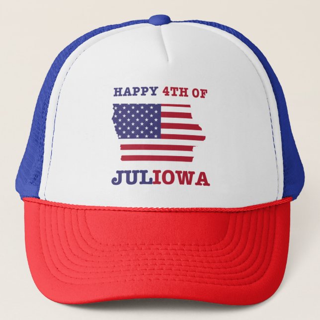 4. JULIOWA Trucker Hat, Trucker Hat Truckerkappe (Vorderseite)