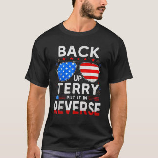 4. july Feuerwerk Backup it Up Terry setzen es in  T-Shirt
