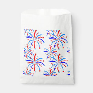 4. july Unabhängigkeit Feuerwerk Stars Geschenktütchen