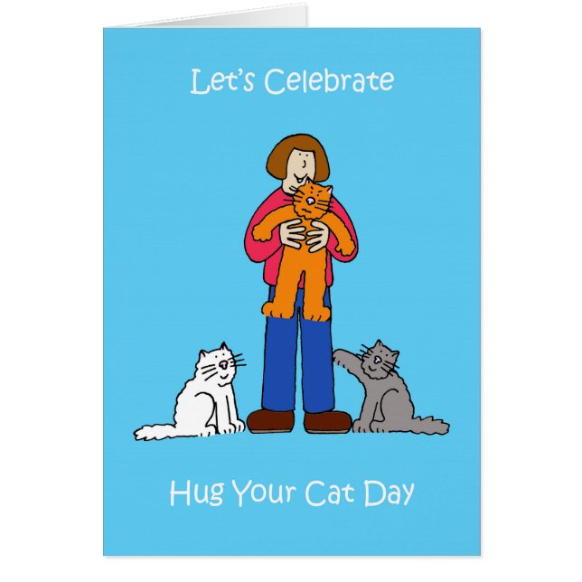 4. Juni: National Hug your Cat Day (Vorne)