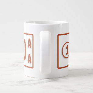 4-Kilo-Taxi Addis- Abebatunnel-bohrwagenTasse Jumbo-Tasse