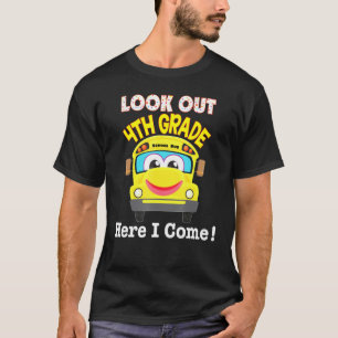 4. Klasse hier komme ich zum Schulbus 4. zurück zu T-Shirt