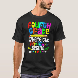 4. Klasse, in der das Abenteuer in der vierten Kla T-Shirt