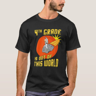 4. Klasse ist aus dieser Welt Astronaut T-Shirt