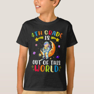 4. Klasse ist aus dieser Welt Astronaut zurück zu T-Shirt