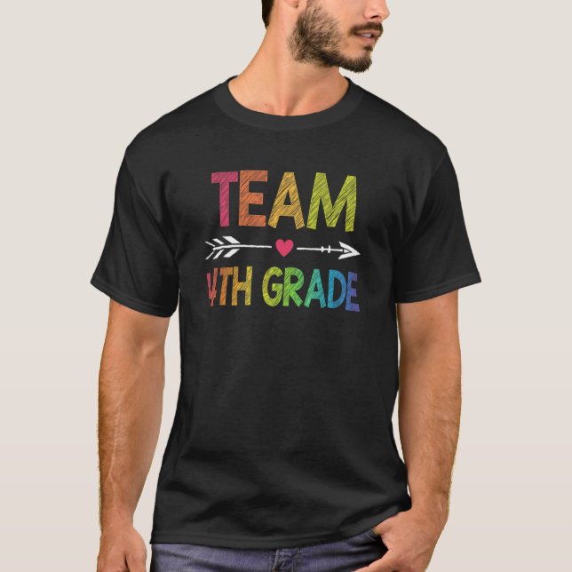 4. Klasse Lehrer T-Shirt (Vorderseite)