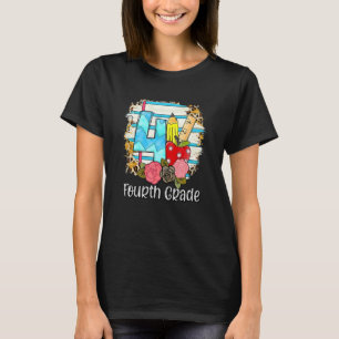 4. Klasse Lehrer Vierte Klasse zurück zum Schulabs T-Shirt