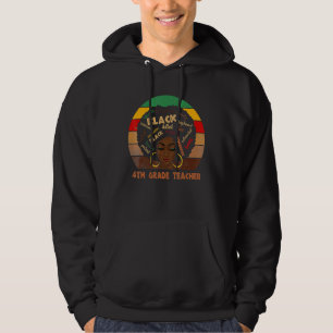 4. Klasse Lehrerin Afro American Women Blac Hoodie