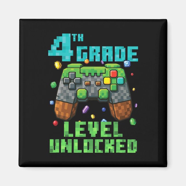 4. Klasse Level freigeschalteter Gamer-Controller  Magnet (Vorne)