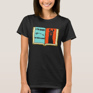 4. Klasse No Prob Llama Erster Schultag T-Shirt
