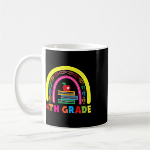 4. Klasse Regenbogen-Apfel-Ck Zur Schule Kinder Le Kaffeetasse