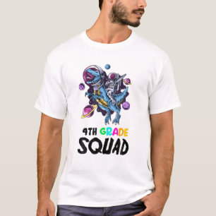 4. Klasse SQUAD Funny Astronaut Reitlehrer T-Shirt