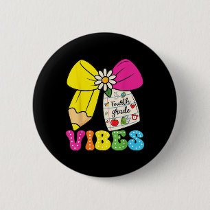 4. Klasse Vierte Klasse Vibes Zurück zur Schule Co Button