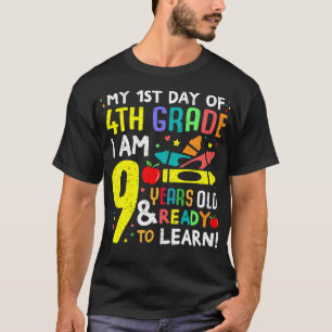 4. Klasse Zurück zum ersten Tag des Shirts Boys G