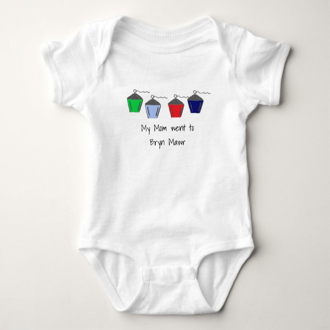 4 Laternen Mama Bryn Mawr, Baby Bodysuit Baby Strampler (Vorderseite)