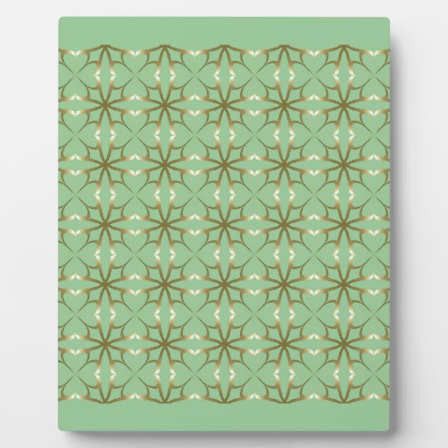 4-leaf Clovers Fotoplatte (Vorderseite)