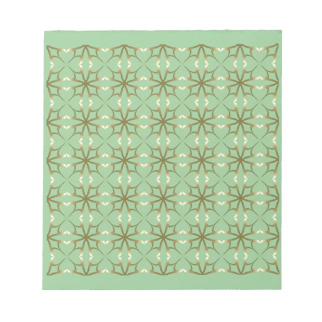 4-leaf Clovers Notizblock (Vorderseite)