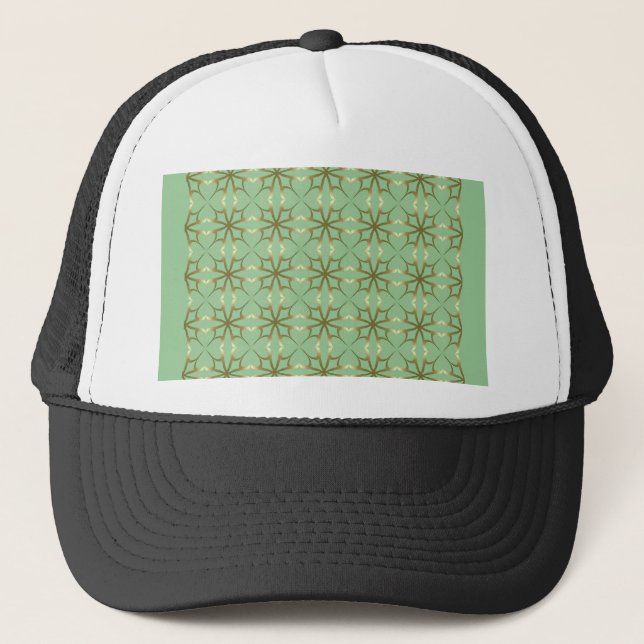 4-leaf Clovers Truckerkappe (Vorderseite)