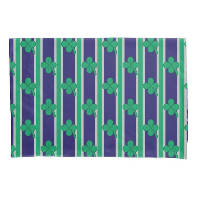 4 Leaf Klee Kissenbezug (Vorderseite)