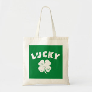 4 Leaf Lucky Clover St. Patrick's Day Tragetasche