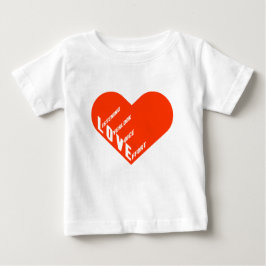 4 Liebe Baby T-shirt