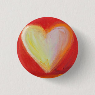 4 Liebe Hört Kunstmalerei Lapelstift oder Tasten Button