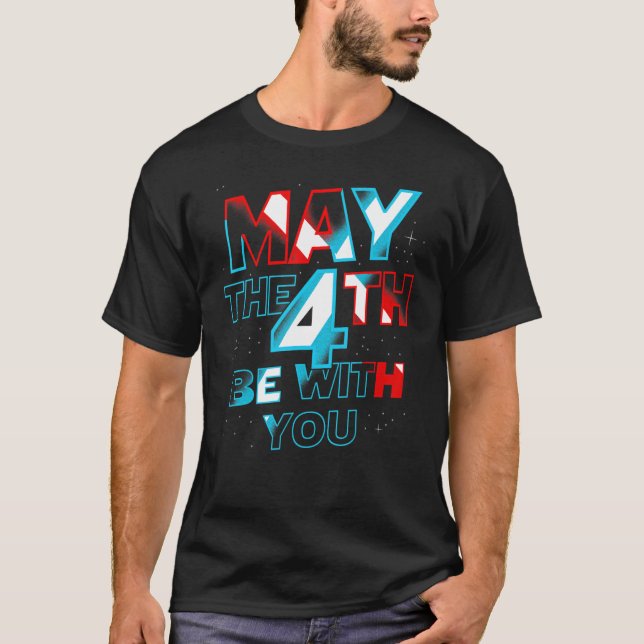 4. Mai sein mit Ihrem Design T-Shirt (Vorderseite)