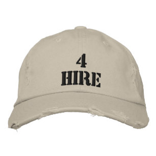 4 Miete Bestickte Baseballkappe