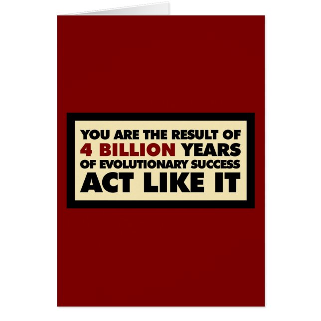 4 milliards d'ans d'évolution. L'acte l'aiment (Devant)