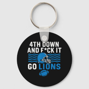 4. Nach unten und Fick it Go Lions Schlüsselanhänger