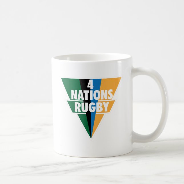 4 Nationen Rugby Kaffeetasse (Rechts)