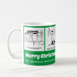 4 Optician Themed Cartoon zu personalisieren. Kaffeetasse