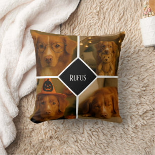 4 Personalisierte Geschenkidee für Foto und Text Kissen