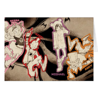 4 petits monstres - groupe