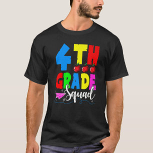4. Platz zurück zum ersten Schultag T-Shirt