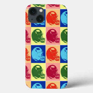 4 Pop Art Football Helm Case-Mate iPhone Hülle