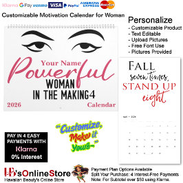 4 Powerful Woman in The Making Motivation Goals Kalender