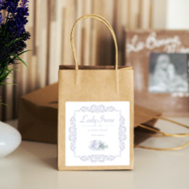 4 Ps Vintager Weißtee Aufkleber