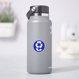 4 R Recycelnd Symbol Aufkleber