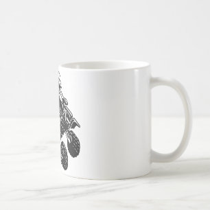 4 Rad-Viererkabel-Laufen Kaffeetasse