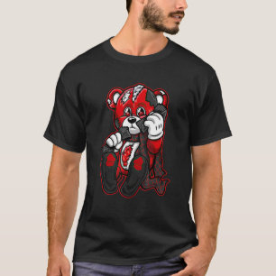 4 Red Thunder T-Shirt Heartbreak Money Tropfen Ret