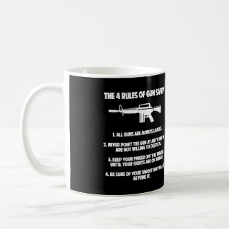 4 Regeln für die Sicherheit von Schusswaffen - gut Kaffeetasse