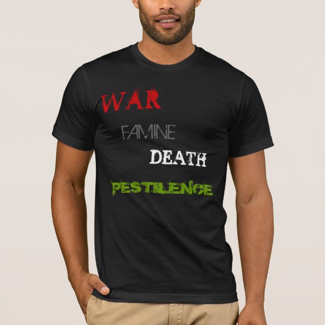 4 Reiter T-Shirt (Vorderseite)
