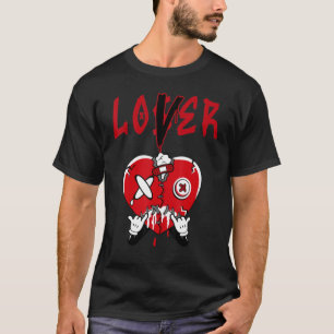 4 Retro Red Thunder T-Shirt to Match Loser Red Thu