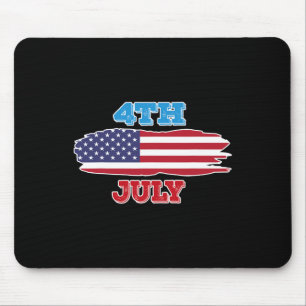 4 Shirt Amerikanische Unabhängigkeitstag American  Mousepad