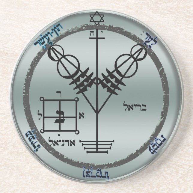 4. Siegel von Jupiter Getränkeuntersetzer (Vorne)