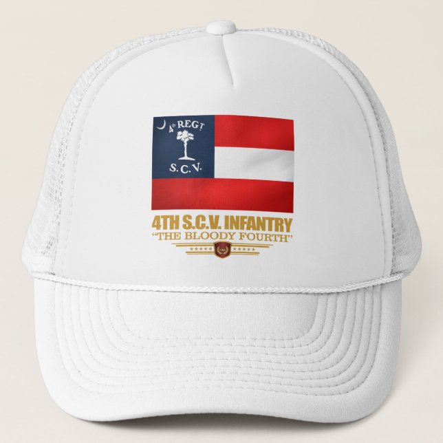 4. South Carolina Infantry Truckerkappe (Vorderseite)