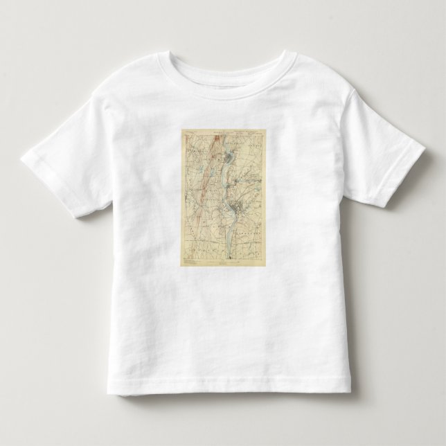 4 Springfield Blatt Kleinkind T-shirt (Vorderseite)